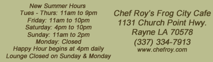 summer hours